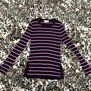 liz claiborne striped sweater